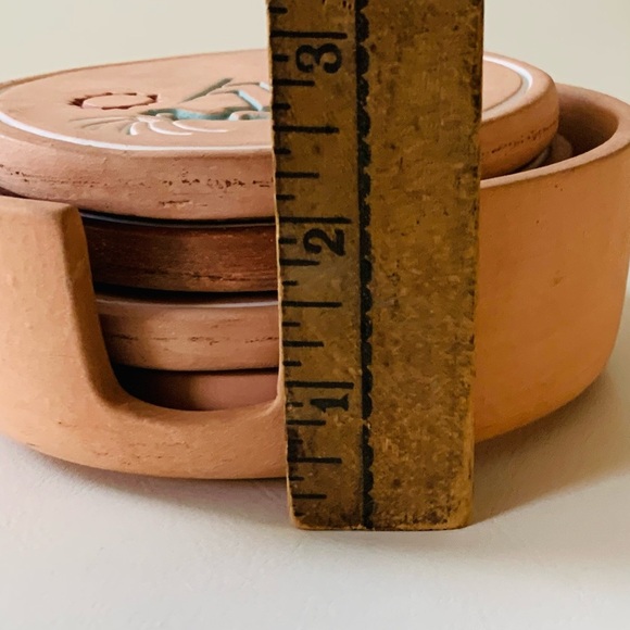 Pottery coasters - Picture 10 of 10